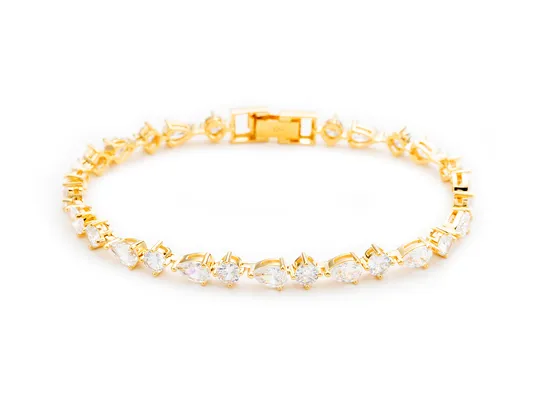 Hiphop Customize Hot Sale Hiphop Jewelry Full Cuban Link Gold Chain Bracelet for Men