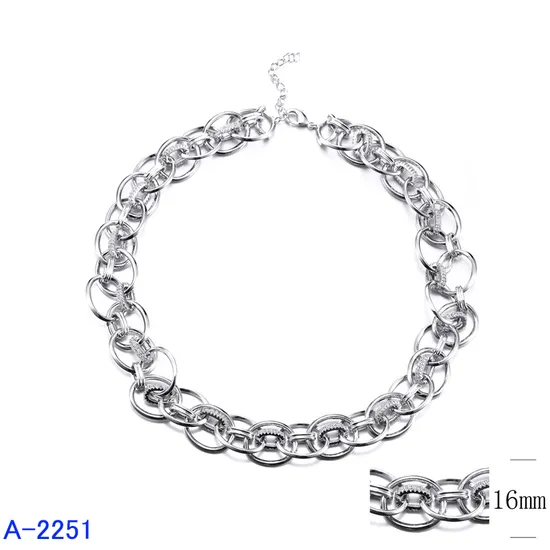 Wholesale 925 Sterling Silver Fashion Jewelry Curb Cable Link Necklace Chain for Men