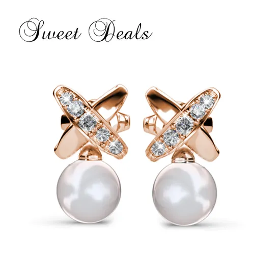 Pearl Symmetry Earrings - Perfect Gift for Women