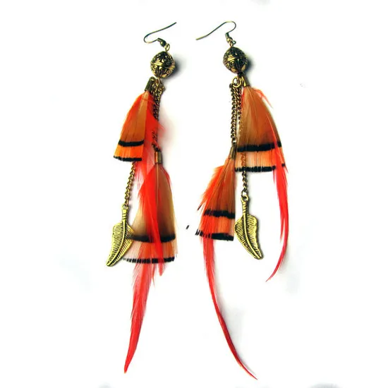 Hot Sale New Style Feather Drop Earring 