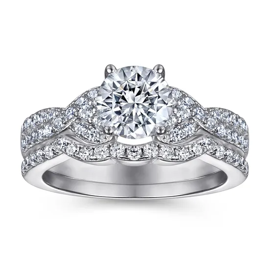 Junheng High Quality 925 Sterling Silver Luxury Green Gemstone Engagement Rings Jewelry Gifts Finger Ring for Women 