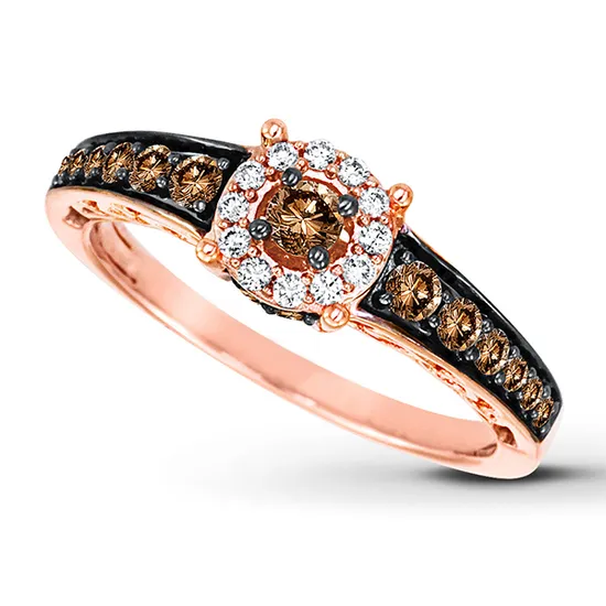 Fashion Rose Gold Plating Jewelry 925 Silver Rings Semi Gemstone 