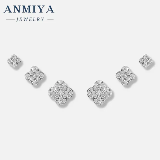 High Quality Custom S925 Sterling Silver Tassel Moissanite Drop Earrings Advanced New Women′s Trendy Design for Parties Gifts 