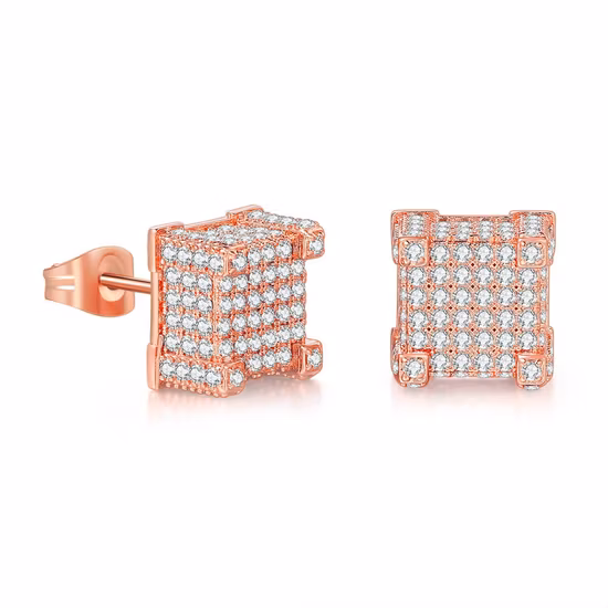 new jewellry Hiphop 925 silver two