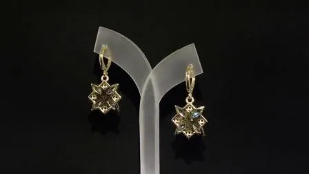 Gold Plated Jewelry Latest Design Fashion Pendant Fashion Drop Earring 